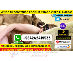 PUTA ZOOSEX FETICHISTA ONLINE VENDO SERVICIOS PORNO ANIMAL ONLINE